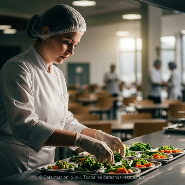 ¿Qué se necesita para trabajar en comedores escolares?