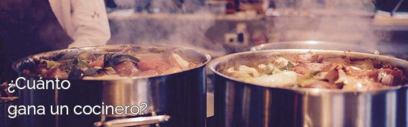 ¿Cuánto gana un cocinero?